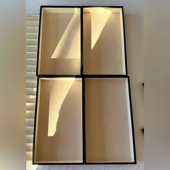 WOLF 1834 SET- U Pick! 1 Vault, 1 Lid & 2 Trays! Excellent CLEAN Condition!